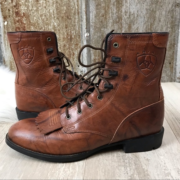 ariat ropers lace up